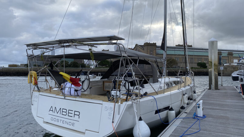 Crossing from Belgium to Tenerife on a Luxury Dufour 56 sailing vessel